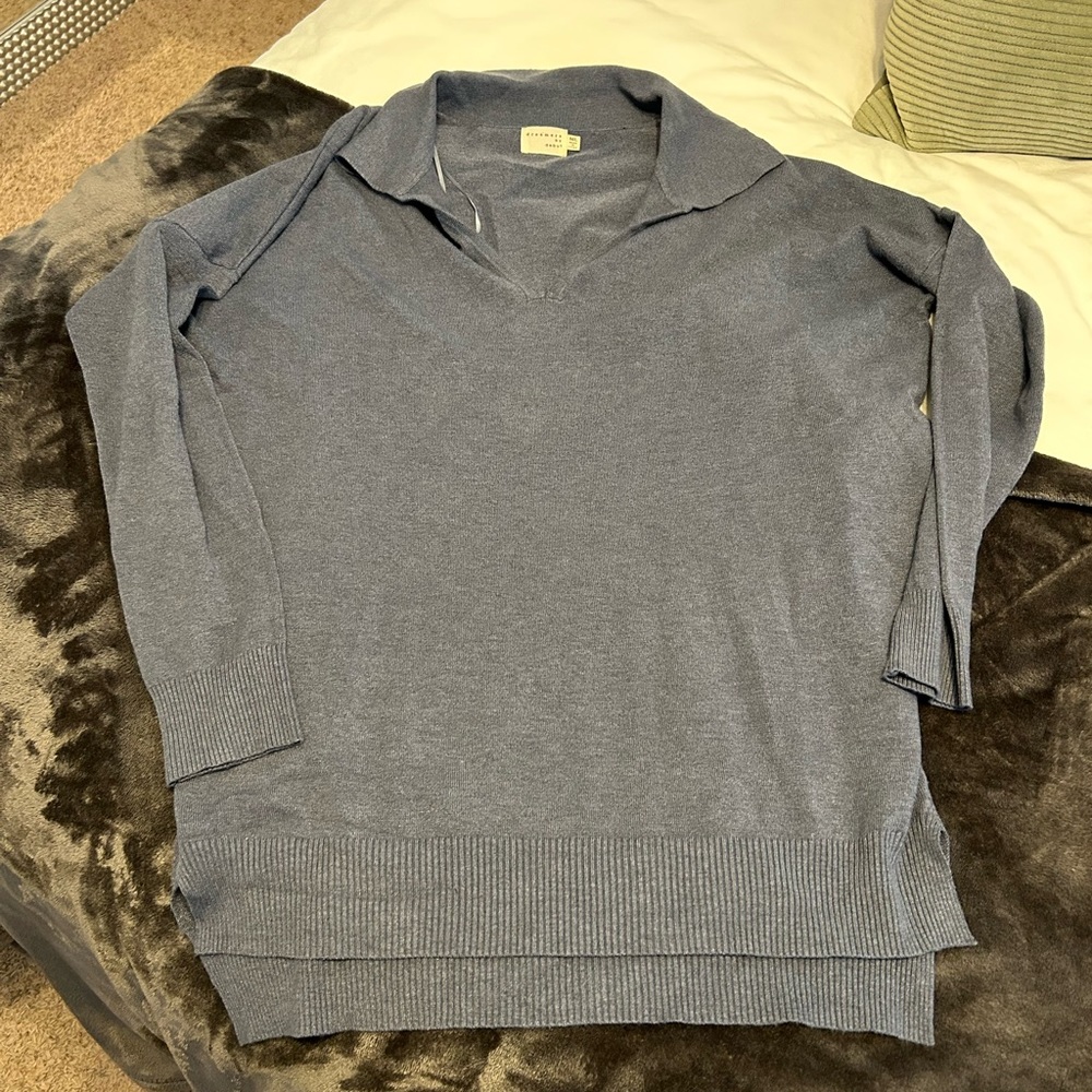 Collared sweater